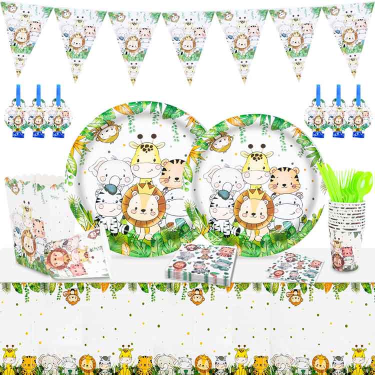 डिस्पोजेबल टेबलवेयर सेट