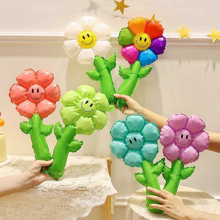 ह्यान्डहेल्ड सूर्यमुखी पन्नी बेलुन