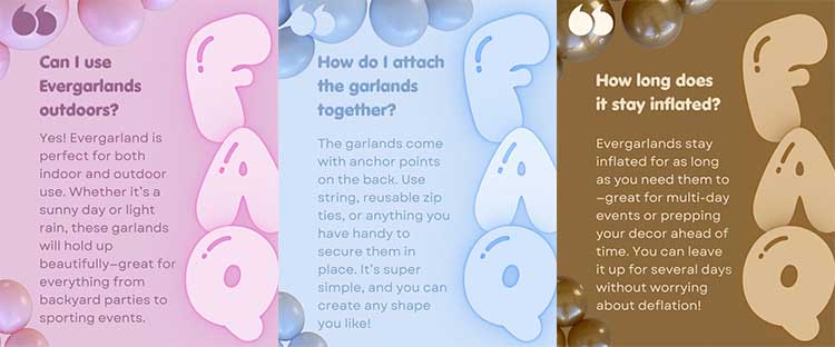 One Piece Reusable Balloon Arch FAQ