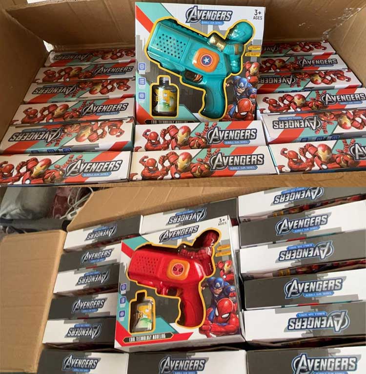 Marvel Spider Man Bubble Machine