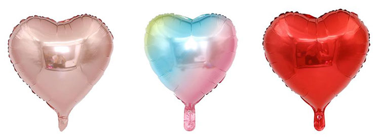 Romantic Foil Balloon Sets