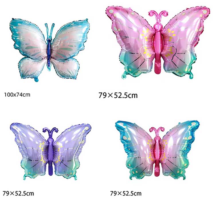 Butterfly Shape Foil Balloon Newshine
