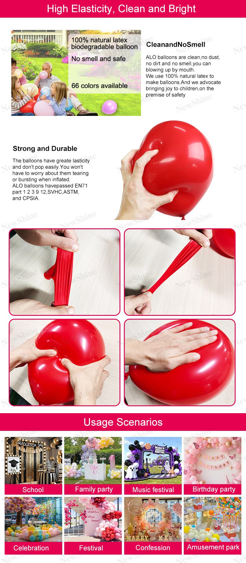 latex balloos