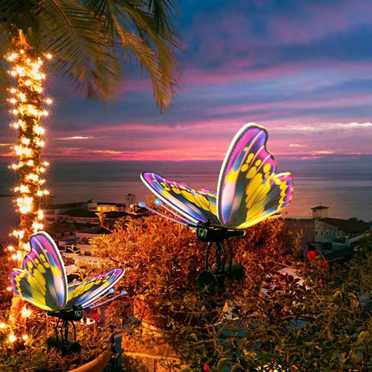 एलईडी डायनामिक बटरफ्लाइ लाइटहरू